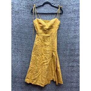 Reformation | Dresses | Nwt Reformation Kaya Linen Dress In Dried Herbs |  Poshmark